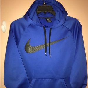 Nike Men’s Medium Royal Blue/Black Dri-Fit Hoodie
